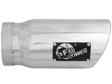 Load image into Gallery viewer, aFe Diesel Exhaust Tip Bolt On Polished 5in Inlet x 6in Outlet x 12in Long - 49T50601-P12