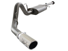 Load image into Gallery viewer, aFe MACHForce XP SS Exhaust 3in Cat-Back w/4.5in Polished Tip 11-14 Ford F150 Ecoboost V6 3.5Ltt - 49-43067-P