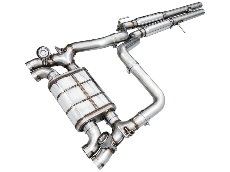 AWE Tuning 21+ Wrangler 392 Switchpath Cat-Back Exhaust- Quad BashGuards - 3025-41392