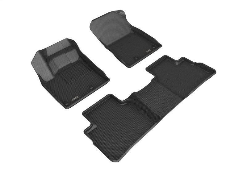 3D MAXpider 21-22 Nissan Rogue Kagu Black Full Set - L1NS13601509