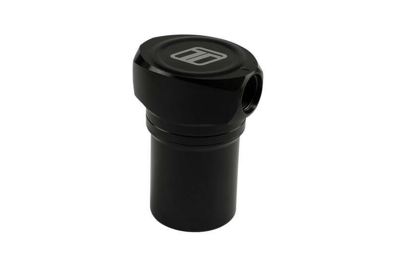 Turbosmart 10um 10AN Fuel Filter Canister - Black - TS-0402-1242