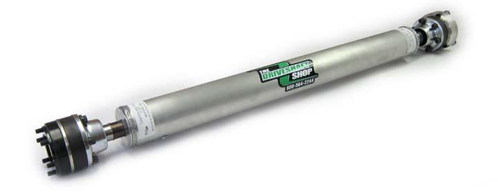 DSS 16 + CTS Auto 8 speed 4in ALUMINUM shaft (some heat shield clearance may be needed) GMCTSV5-A - 610294