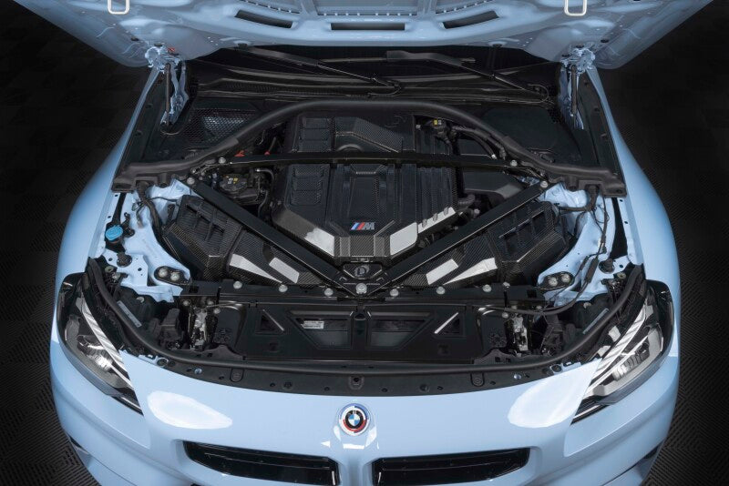 Dinan 21-27 BMW M2/M3/M4 (G80/G82/G87) Gloss Carbon Fiber Engine Cover w/Matte Accents - D590-0005