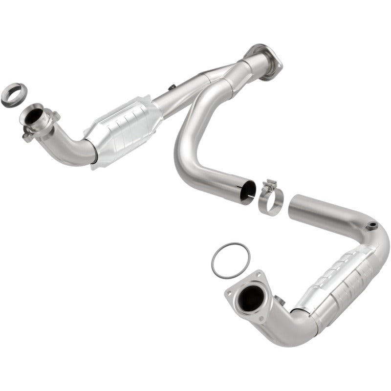 MagnaFlow Direct Fit Catalytic Converter 07-09 Hummer Truck H2 Y-Pipe Assy - 49679