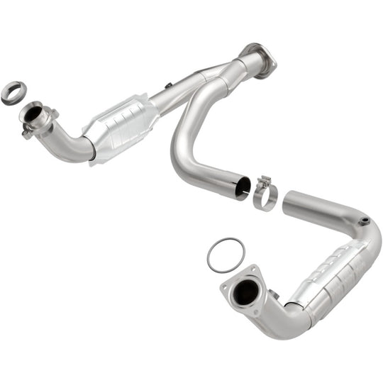 MagnaFlow Direct Fit Catalytic Converter 07-09 Hummer Truck H2 Y-Pipe Assy - 49679