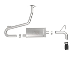 aFe Takeda 2.5in 304 SS Axle-Back Exhaust w/ Black Tips 18-22 Hyundai Kona L4-1.6L (t) AWD - 49-37017-B