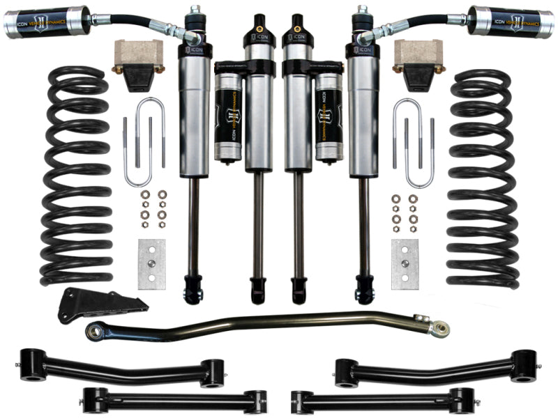 ICON 03-08 Ram 2500/3500 4WD 4.5in Stage 4 Suspension System - K214503T