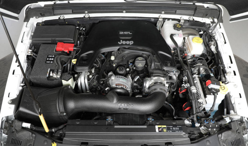 K&N 2018 Jeep Wrangler JL V6-3.6L F/I AirCharger Performance Intake - 63-1576