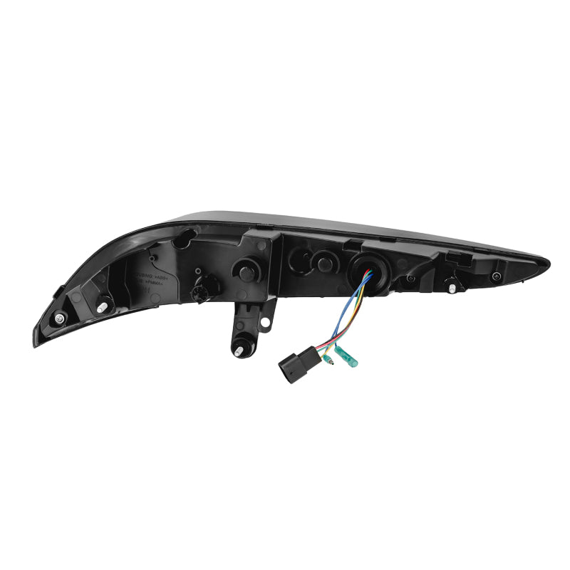AlphaRex 20-24 Toyota Supra LUXX-Series Laser Style LED Tail Lights Black - 609010