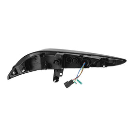 AlphaRex 20-24 Toyota Supra LUXX-Series Laser Style LED Tail Lights Black
