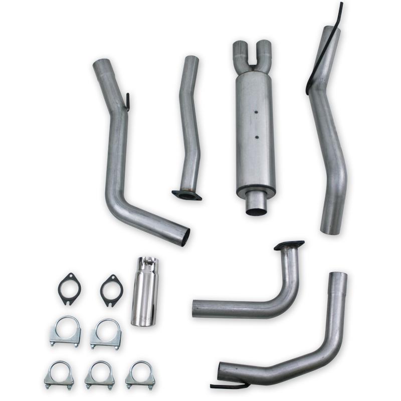 MBRP 05-11 Nissan Frontier 4.0L V6 Single Side Aluminum Cat Back Exhaust - S5406AL