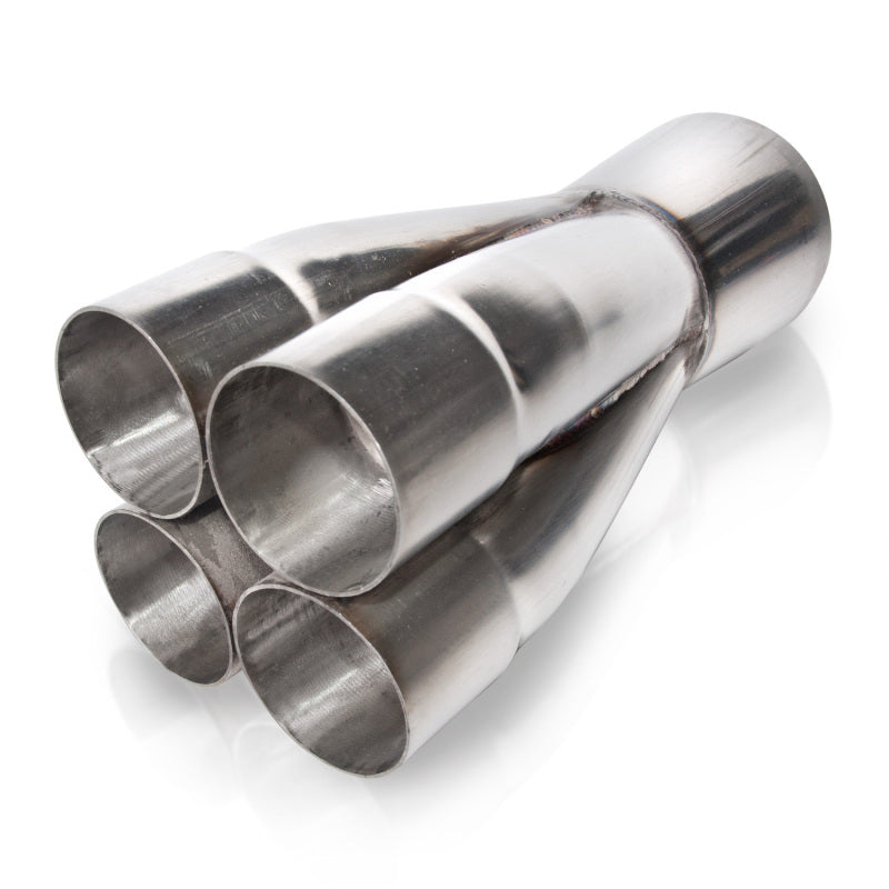 Stainless Works 1 5/8in 4 way merge collectors with 3in OD outlet - MC4163-300