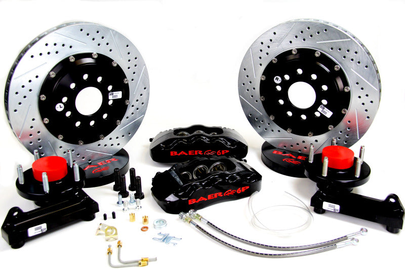 Baer Brakes 13in Pro+ Front Brake Kit - Black - 4301522B