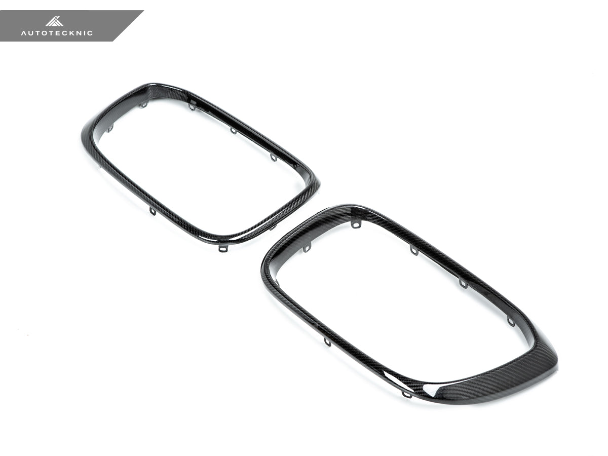 AutoTecknic Replacement Dry Carbon Grille Surround Set - BMW F97 X3M | F98 X4M