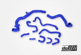 do88 Volvo S60/V60/V70/XC70/S80 T4 T5 2.5FT Automatic 07-16 Coolant Hoses Blue - DO88-KIT198B