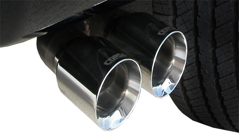 Corsa 2007-2008 Chevrolet Suburban 1500 5.3L V8 Polished Sport Cat-Back Exhaust - 14246