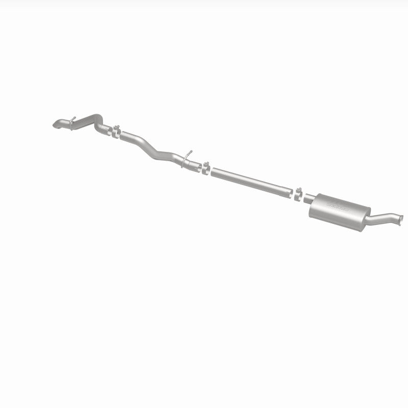 MagnaFlow 2018+ Jeep Wrangler 3.6L SS Driver Side Rear Exit w/o Tip Cat-Back Exhaust - 19386