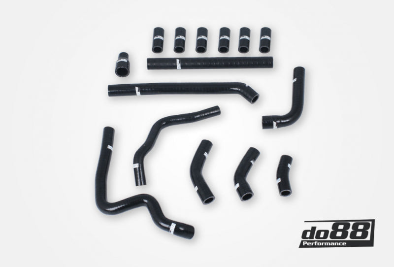 do88 02-04 Audi RS6 4.2L BiTurbo (C5) Crankcase Vent Hoses - Black - DO88-KIT192S
