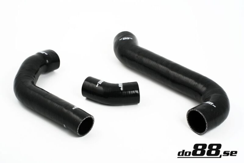 do88 Volvo C30/C70/S40/V50 Turbo 04-13 Pressure Hoses Black - DO88-KIT37S