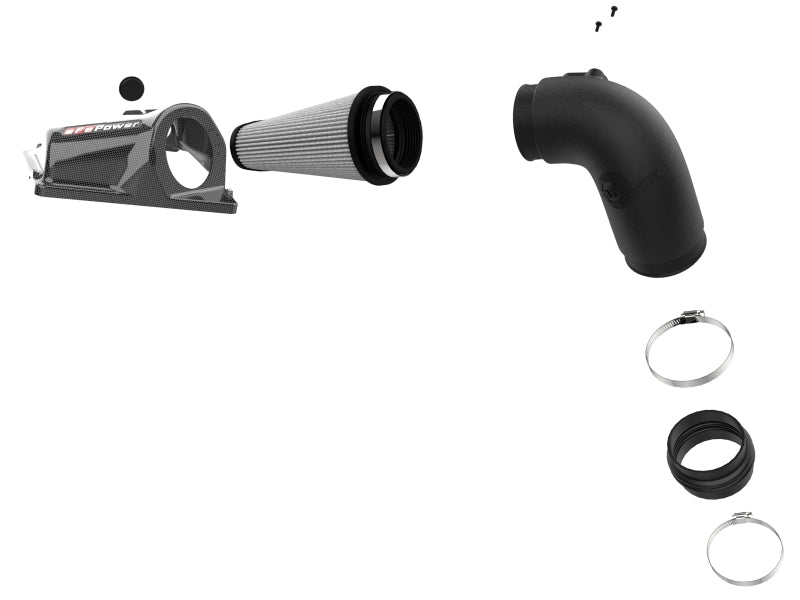aFe MagnumFORCE Intake Stage-2 Pro DRY S 2017 BMW 340i (F30) L6-3.0L (t) B58 - 51-12912-C