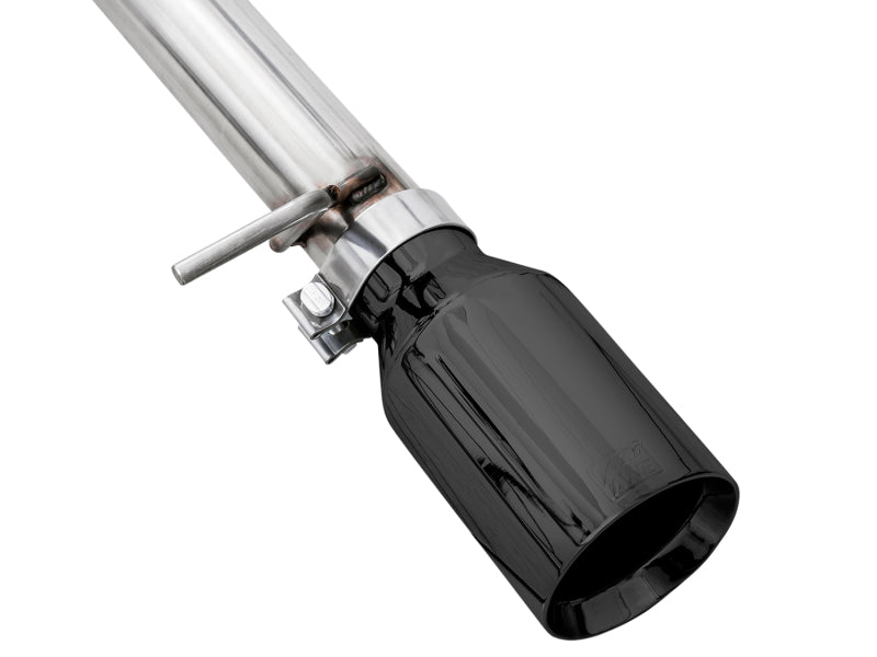 AWE Tuning 4th Gen GM 1500 5.3L 0FG Cat-Back Split Rear Exit (Flat Bumper) - Dual Diamond Tips - 3015-33206