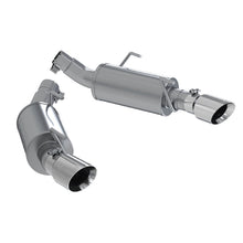 Load image into Gallery viewer, MBRP 05-10 Ford Mustang GT 5.0/Shelby GT500 Dual Mufflers Axle Back Split Rear T304 - S7200304
