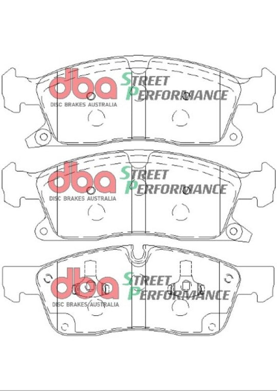DBA 11-20 Dodge Durango (330mm Front Rotor) SP Performance Front Brake Pads - DB2216SP