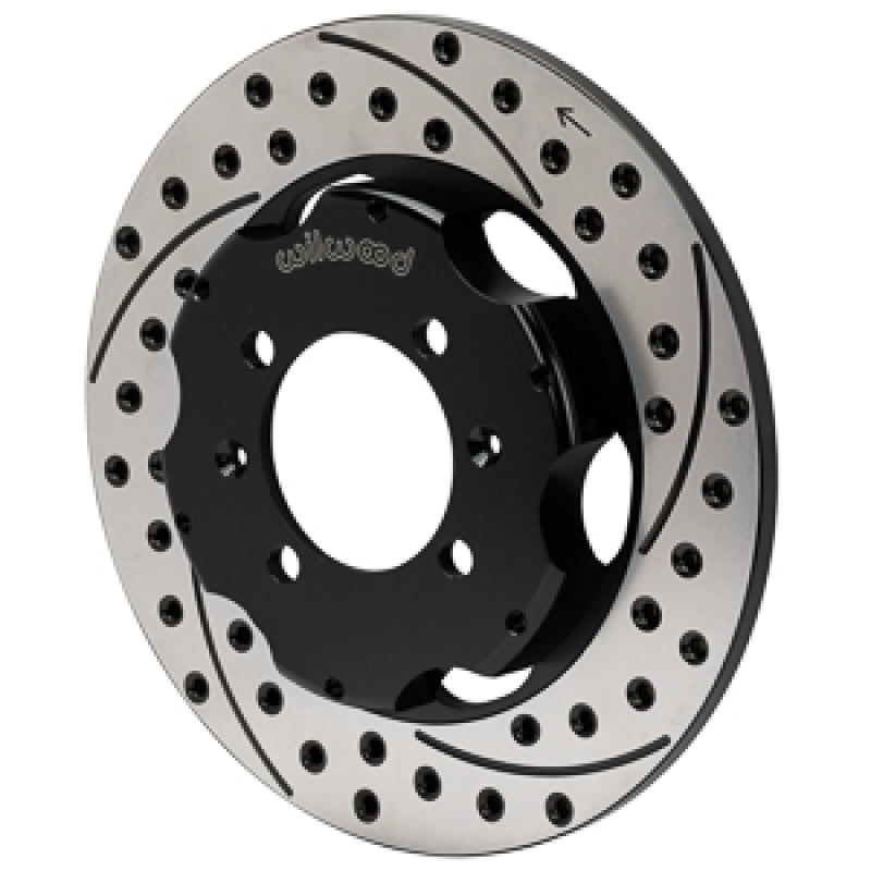Wilwood Pro-Matrix Rear Kit Drilled 01-05 Mazda Miata Sport - 140-17644-D