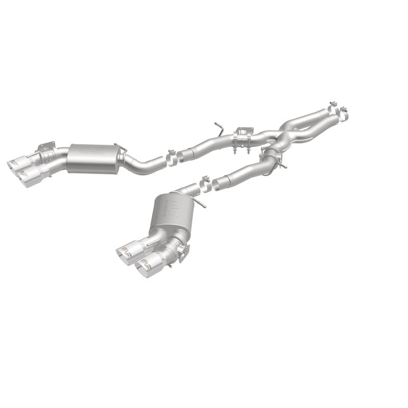 MagnaFlow 2016 Chevy Camaro 6.2L V8 Competition Cat Back w/ Quad Polished Tips - 19265