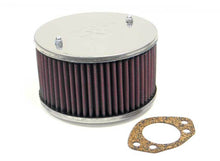 Load image into Gallery viewer, K&amp;N Universal Custom Air Filter - Round 1.625in Flange / 1.625in ID / 2.75in Overall Height - 56-9098