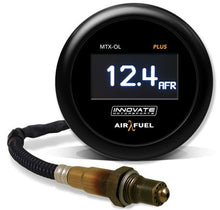 Load image into Gallery viewer, Innovate MTX-OL PLUS Wideband Digital Air/Fuel Ratio OLED Gauge Kit 3ft w/O2 Sensor - 39360