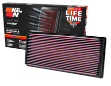 Load image into Gallery viewer, K&amp;N 96-02 Jeep Wrangler 2.5L L4 / 96-06 4.0L L4 Drop In Air Filter - 33-2114