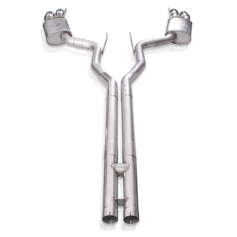 Stainless Works 18+ Ford Mustang GT Redline H-Pipe Performance Connect Cat-Back Exhaust - M18CBHPC