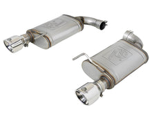 Load image into Gallery viewer, aFe MACH Force-Xp SS Axle Back Exhaust w/Polished Tips 15-17 Ford Mustang GT V8-5.0L - 49-43105-P