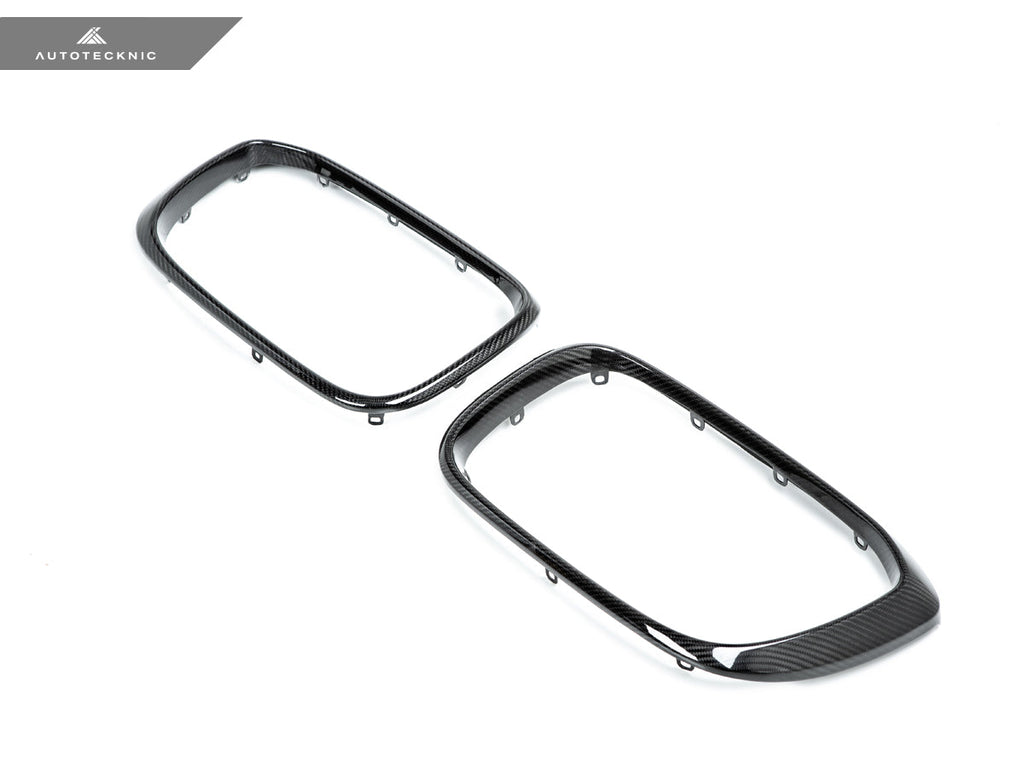 AutoTecknic Replacement Dry Carbon Grille Surround Set - BMW F97 X3M | F98 X4M