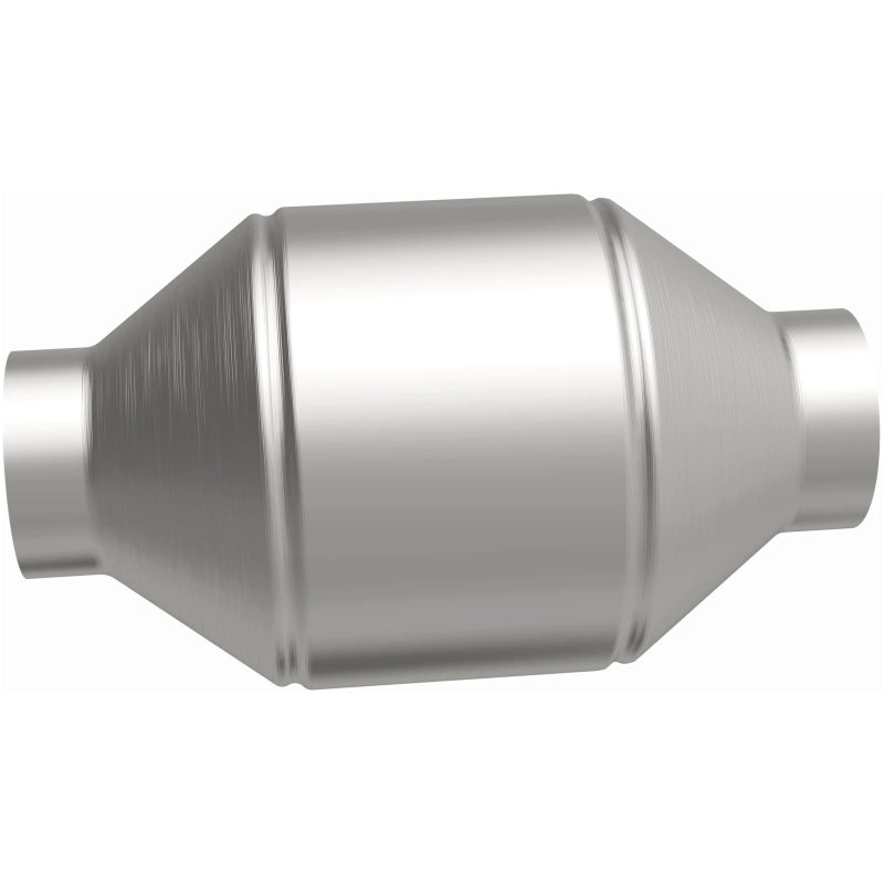 MagnaFlow Conv Univ 2.25in Inlet/Outlet Center/Center Round 3in Body L x 5in W x 8.75in Overall L - 51655