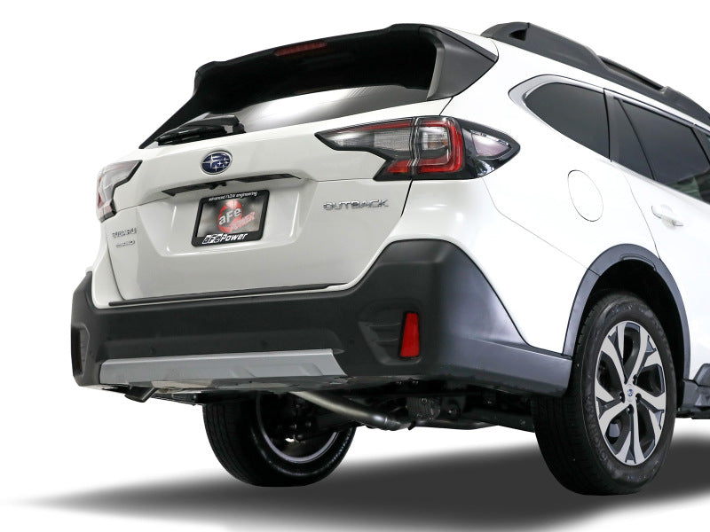 aFe POWER Takeda 20-23 Subaru Outback H4-2.5L 2-1/2in 304 Stainless Steel Cat-Back Exhaust System - 49-36808