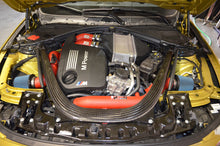 Load image into Gallery viewer, Injen 15-16 BMW M3(F80)/M4 (F82/83) 3.0L L6 Twin Turbo 2PC Aluminum Int. Charge Pipe - Wrinkle Black - SES1116ICPWB