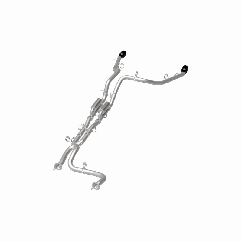 MagnaFlow 2025 Ram 1500 RHO SPEQ Series Black Chrome Cat-Back Performance Exhaust System - 19704