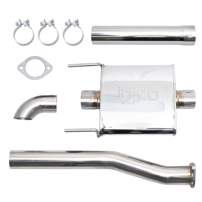 Injen 2016+ Toyota Tacoma L4 2.7L / V6 3.5L Stainless Steel High-Tuck Cat-Back Exhaust System - SES2200HT