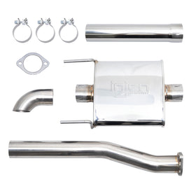 Injen 2016+ Toyota Tacoma L4 2.7L / V6 3.5L Stainless Steel High-Tuck Cat-Back Exhaust System - SES2200HT