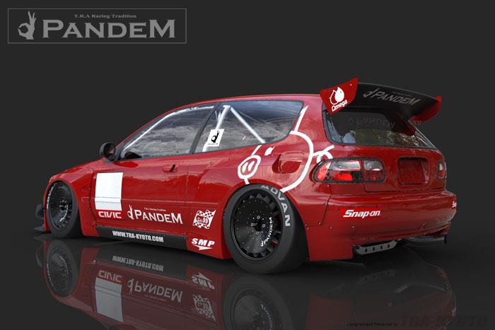 GReddy 92-95 Honda Civic EG Hatchback Pandem Rocket Bunny Front Bumper - 17050111