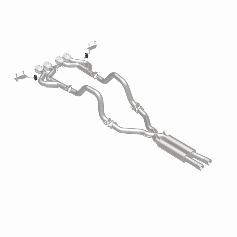 Magnaflow 00-04 Chev Corvette V8 5.7L Comp Series Quad Ctr Rr Exit SS Cat-Back Perf Exhaust - 15281