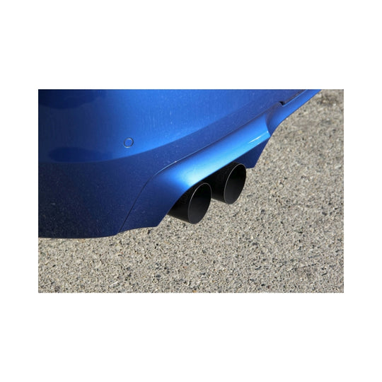 Dinan 12-16 BMW M5 (F10) Free Flow Axleback Exhaust System - Black Tips - D660-0044-BLK