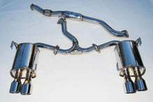 Load image into Gallery viewer, Invidia 11+ STI/WRX Sedan Only 76mm Q300 Stainless Steel Tip Cat-back Exhaust - HS11STIG3S