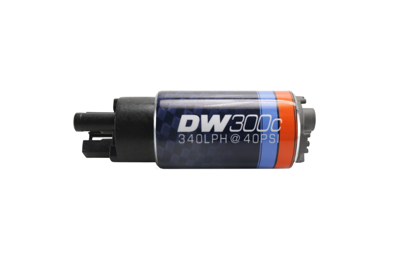 DeatschWerks 340lph DW300C Compact Fuel Pump w/o Mounting Clips - 9-307