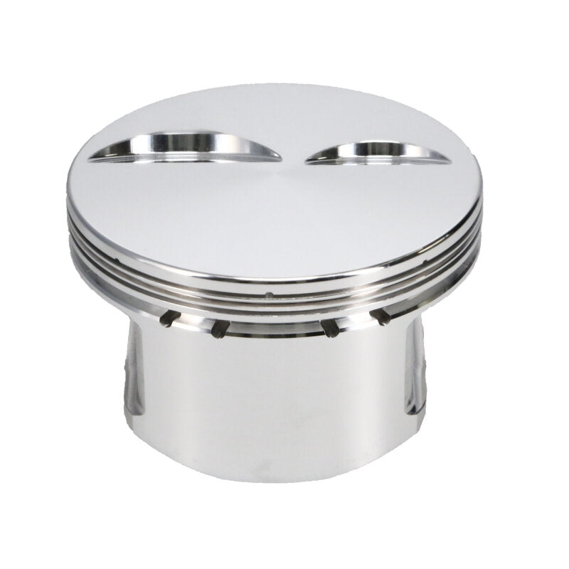 Manley Chevrolet Small Block Piston Set - 4.030in Bore 1.125in CH, -2.50 CC - 590230-8