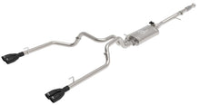 Load image into Gallery viewer, aFe Gemini XV 3in 304 SS Cat-Back Exhaust w/ Cutout 19-21 GM Silverado/Sierra 1500 V8- w/ Black Tips - 49-34139-B