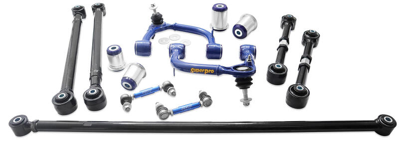 SuperPro 21+ Toyota Land Cruiser 300 Vehicle Performance & Geometry Upgrade Kit- (Front & Rear) - KIT301K