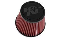 Load image into Gallery viewer, K&amp;N Universal Clamp-on Air Filter 2in Flange ID 5-3/16in Base 3-1/2in Top 3-11/16in Height w/ Vent - RU-9920